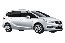 Car Hire Maida Vale - Vauxhall Zafira 5 + 2 - Minibus hire Maida vale